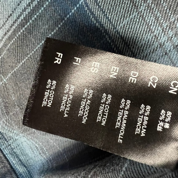 KUHL Mens Plaid Long Sleeve Button Up Shirt 3XL Hiking Outdoor Blue Gray Cotton - Picture 5 of 10